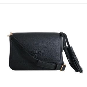 Tory Burch Thea Web Flap Crossbody